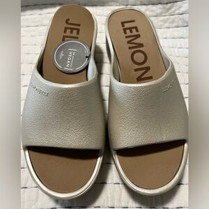 Lemon jelly comfort slip on sandals size 38